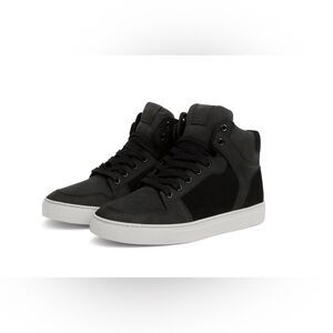 Express Men's Black High-Top Sneakers